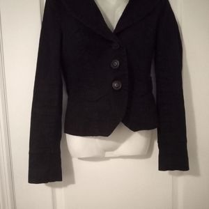 Women black  jean jacket